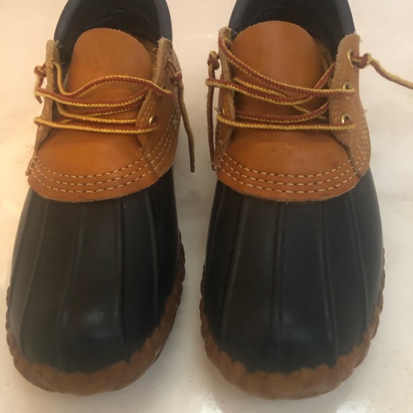 LL Bean Women’s Maine Hunting Duck Shoe LOW Boot Original **Size 6 M Waterproof - Picture 7 of 7